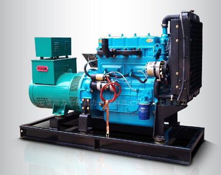 鞍山上柴30kw大型柴油发二手电机组_COPY